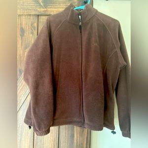 Columbia brown fleece
